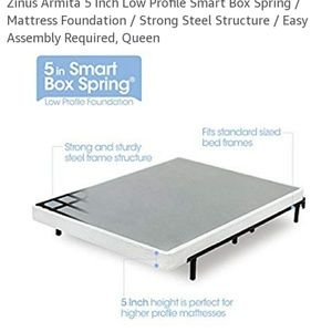 zinus 5" smart box spring